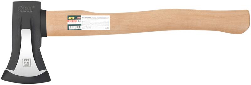 Топор-колун "ушастый" кованый 1000г деревянная ручка FIT 46152