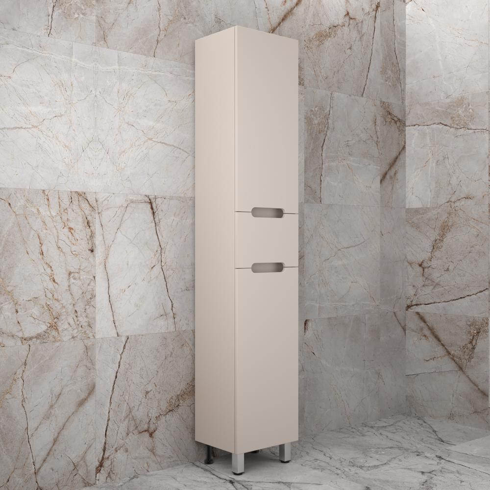 Колонна напольная "Матис" 36 см 1 ящик, КРЕМ, PLUS, ЭМАЛЬ