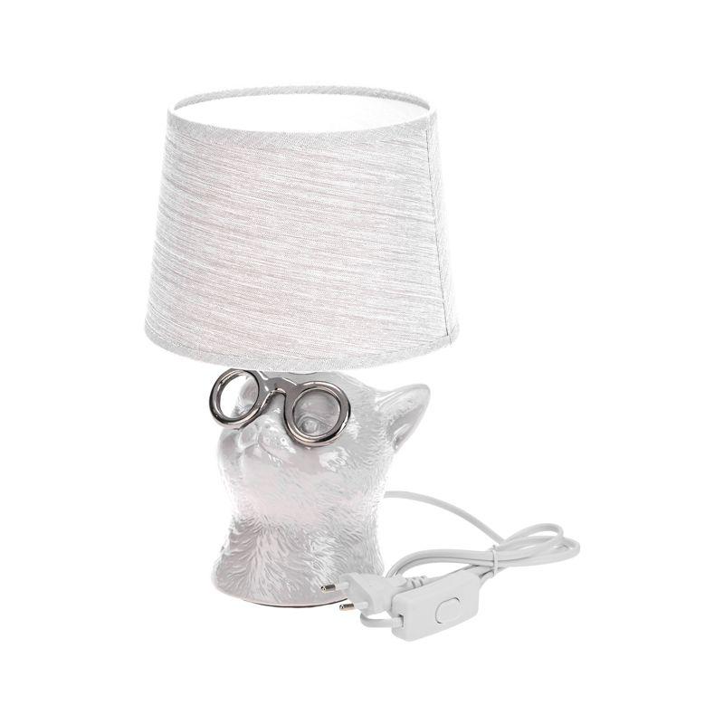 Светильник декоративный "Кот в очках" Е14 40Вт бел. Rexant 603-1033
