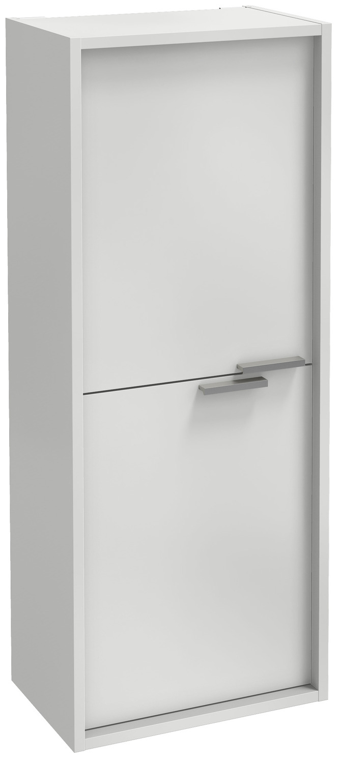 EB1665-J5-J5 Шкаф-пенал Jacob Delafon Vivienne 40 х 100 см, корпус белый блестящий, фасад белый блестящий, ручки хром (326178)