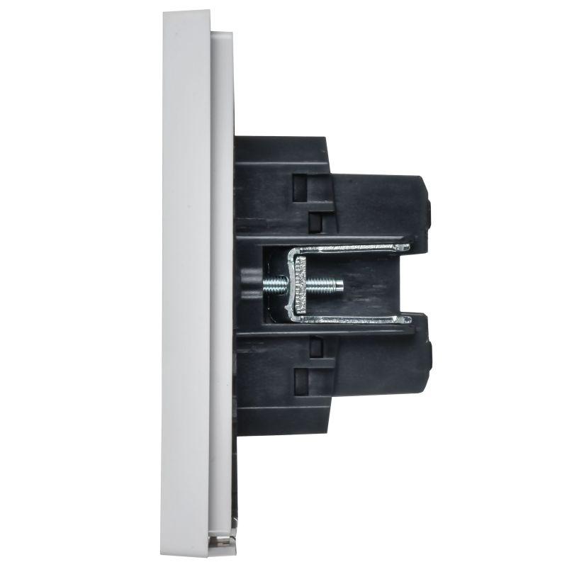 Выключатель перекрестный 2-кл. СП FORTE&PIANO 10А FP209 бел. IEK FP-V23-0-10-1-K01