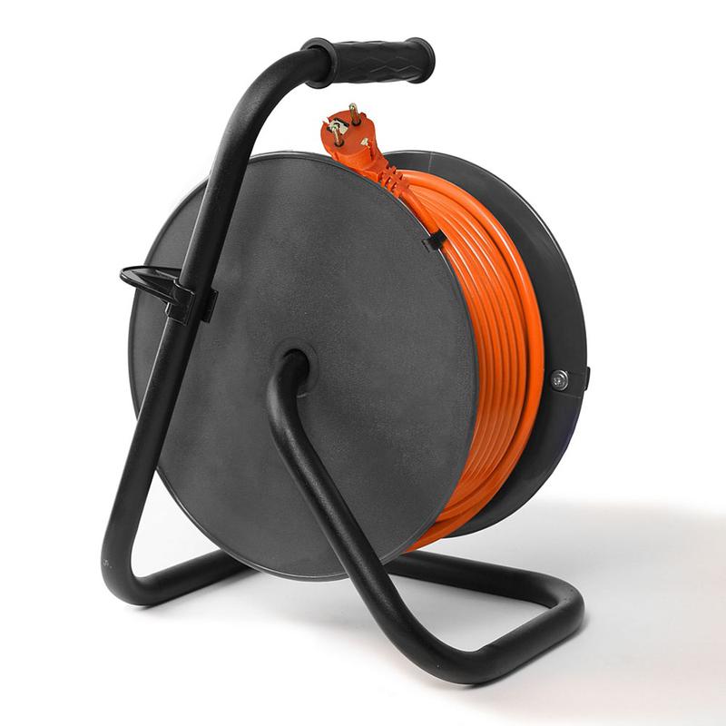 Удлинитель на катушке 4х30м с заземл. 16А IP44 ВЕМ-250 ПВС 3х2.5 термозащита UNIVersal 9634207