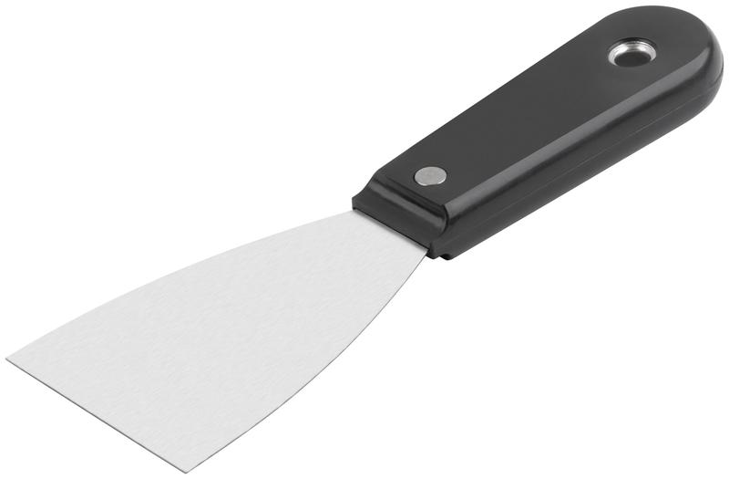 Шпатель с пластиковой ручкой полированный 2. 5дюйм (63мм) FIT 06275