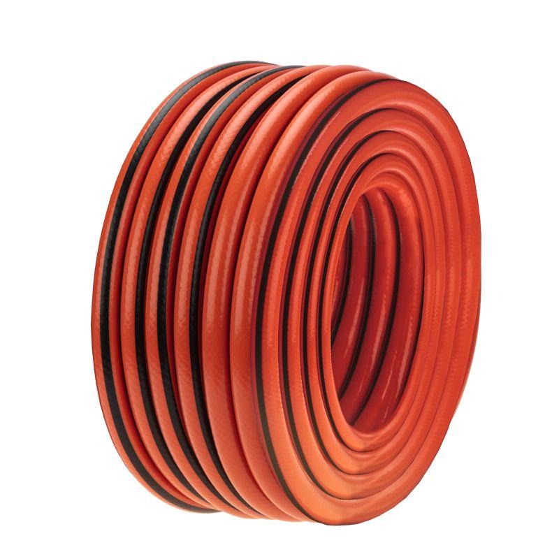 Шланг поливочный ПВХ 3-х слойный 3/4дюйма 25м Люкс ЧЕТЫРЕ СЕЗОНА 62-0229