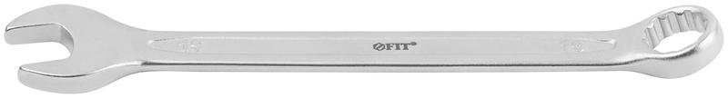 Ключ комбинированный усиленный "Гранд" CrV холодный штамп 15мм FIT 63285