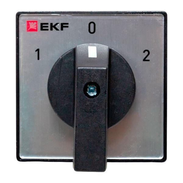 Переключатель кулачковый ПК-1-23 3п 32А "1-0-2" IP65 EKF pk-1-23-32-65
