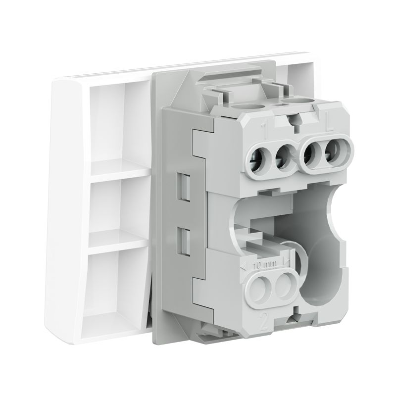 Переключатель перекрестный 1-кл. 2мод. Viva 16А IP20 бел. DKC 45022