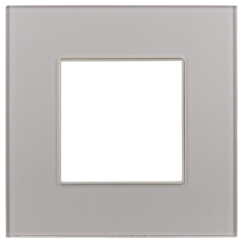 Рамка 1-м SKANDY SK-F21Sh стекло шампань IEK SK-M12-G-K37