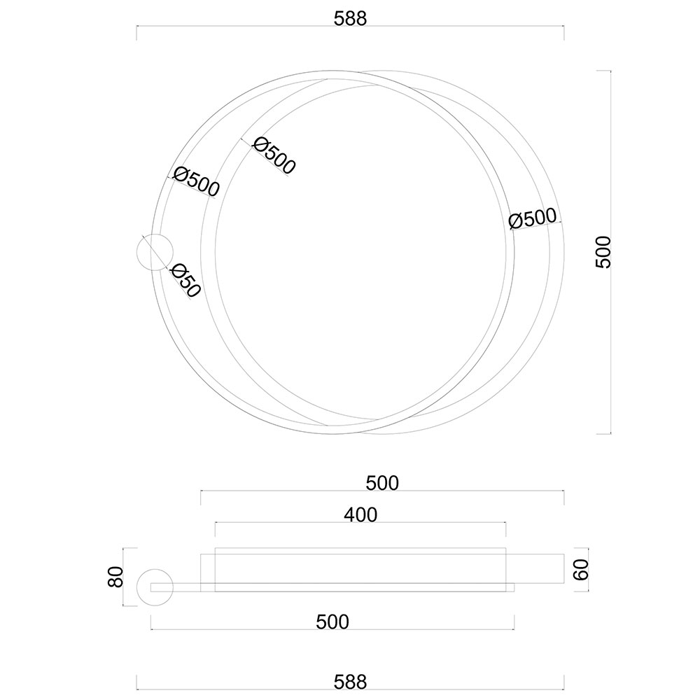 Светильник Потолочный ARTE LAMP ALSAFI A2657PL-1WH 1*LED Металл Белый