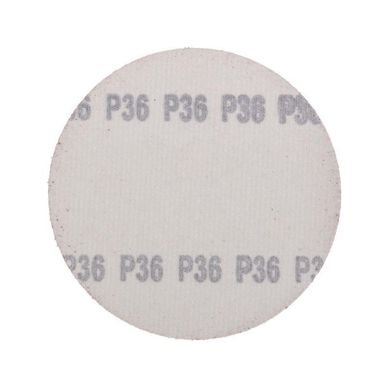 Диск абразивный на ворсовой основе на липучке без отверст. P36 125мм (уп.10шт) Kranz KR-91-1143