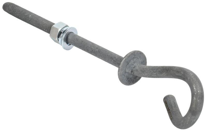 Крюк монтажный B 16/240 GENERICA UKC10-16-10-240-G