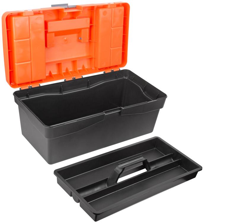 Ящик для инструмента пластиковый 17дюйм ( 420х220х180мм ) FIT 65577