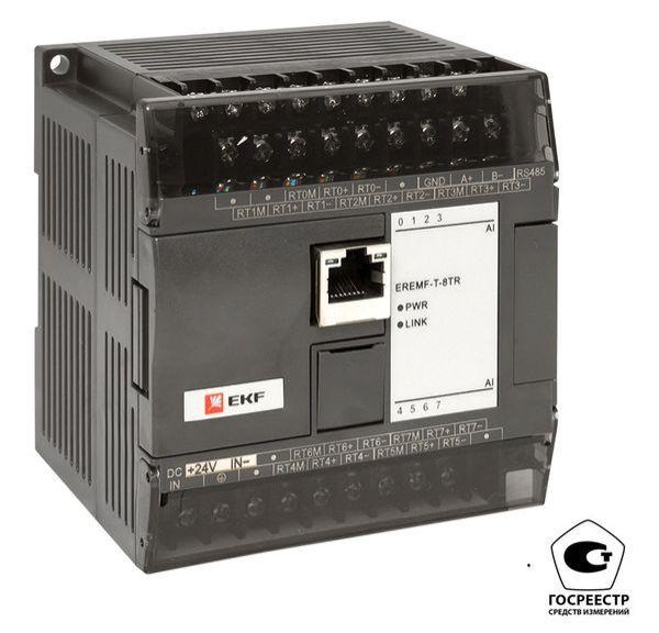 Модуль ввода термосопротивлений EREMF 8 PRO-Logic (с поверкой) EKF EREMF-T-8TR-V