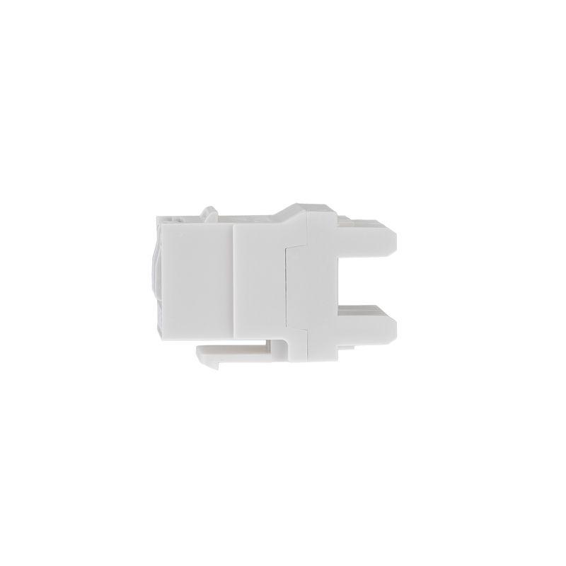 Модуль Keystone Jack RJ-45(8P8C) UTP неэкранир. кат.6 тип 180град. с пылезащитной шторкой бел. PRO Rexant 02-0254-1
