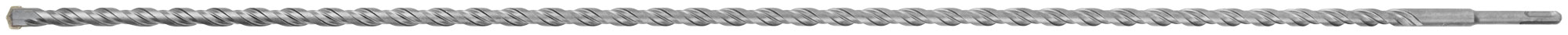 Бур по бетону SDS PLUS, Профи, W-образная вставка, двойная спираль, 16 х 1000 мм