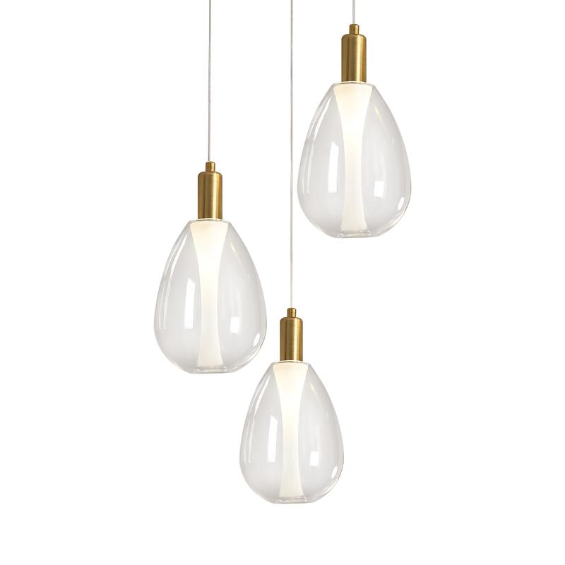 Светильник Nadia 20Вт G9х3 IP20 подвесной Freya FR5501PL-03BZ