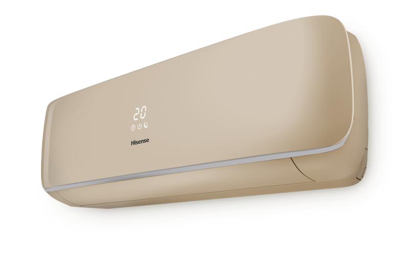 Сплит-система инверторного типа CHAMPAGNE CRYSTAL SUPER DC Inverter AS-10UW4RVETG01(C) WI-FI Hisense НС-1694109
