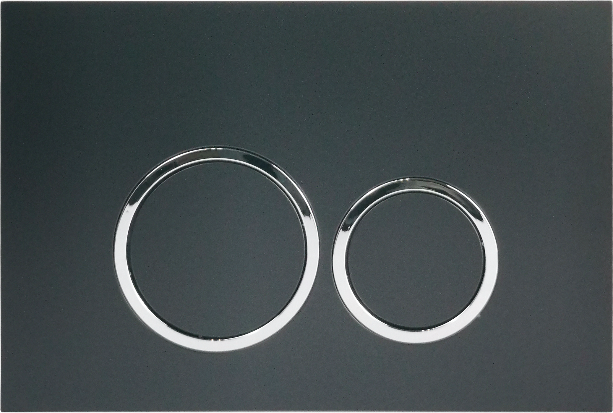 Кнопка CR05BK смыва для инсталляций Ceruttispa (черная, матовая)