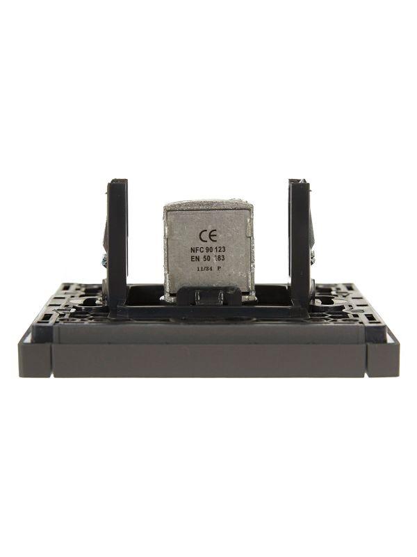 Розетка TV проходная FORTE&PIANO FP329 сер. IEK FP-A10-P-K03