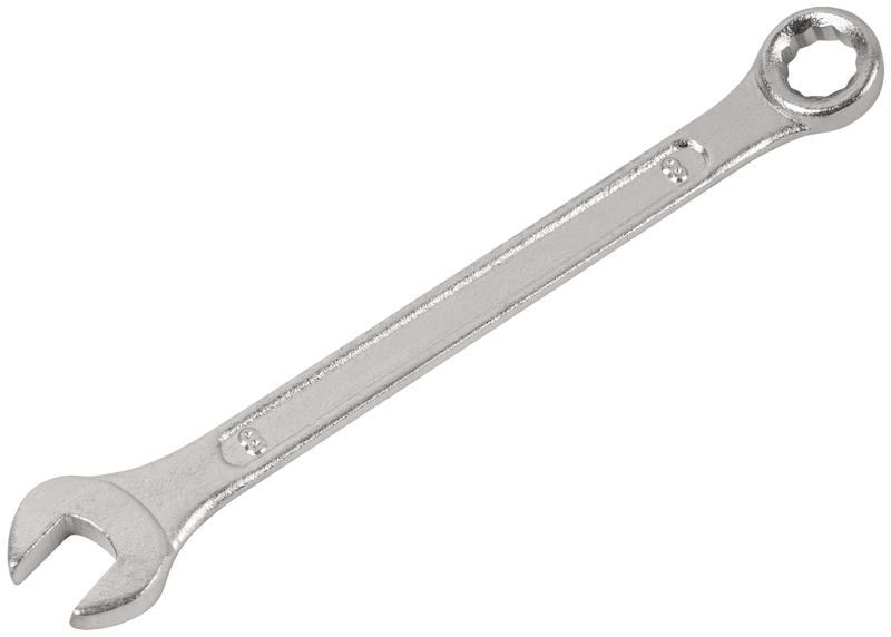 Ключ комбинированный "Хард" хромированное покрытие 8мм FIT 63138