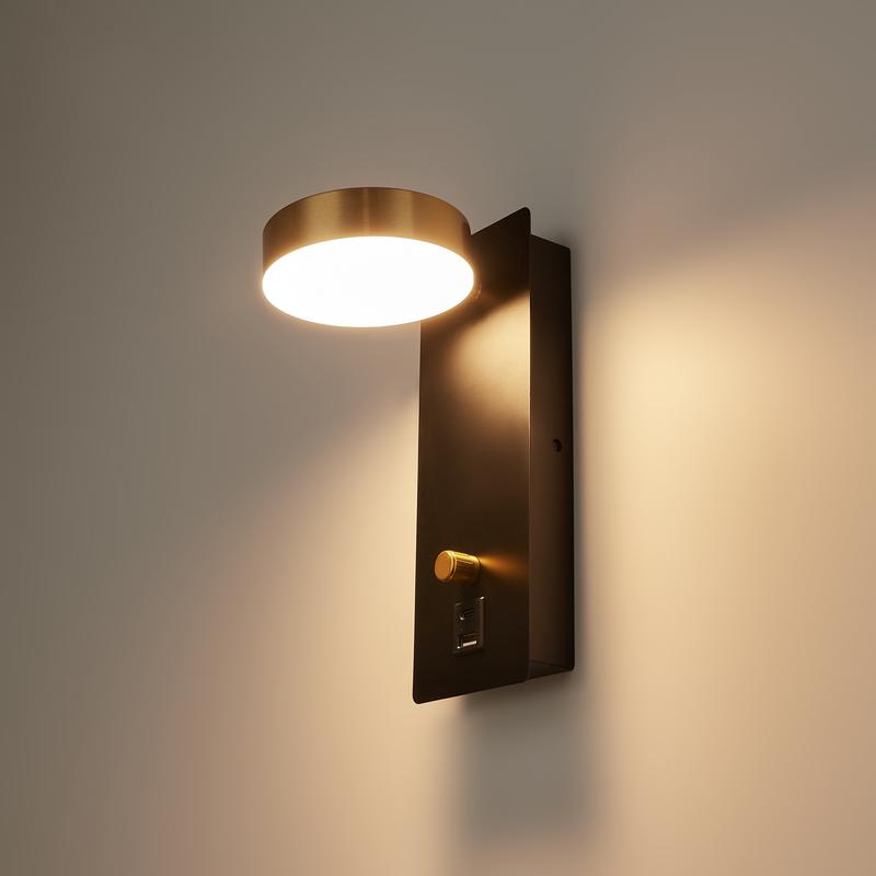 Светильник Sol 7Вт IP20 бра настен. Freya FR5346WL-L5BBZ