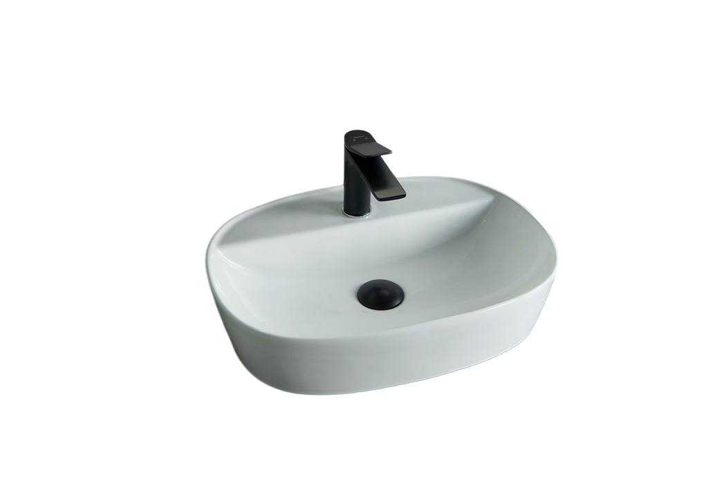 Раковина Gid N9045 51166 накладная белая 50x38x12