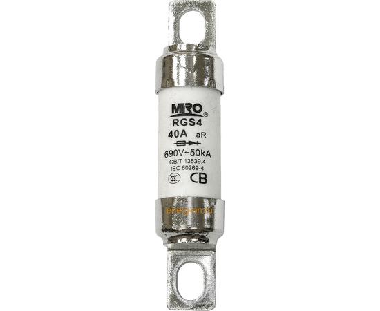 Предохранитель MIRO RGS4 690В/40А Меандр A8302-16937992