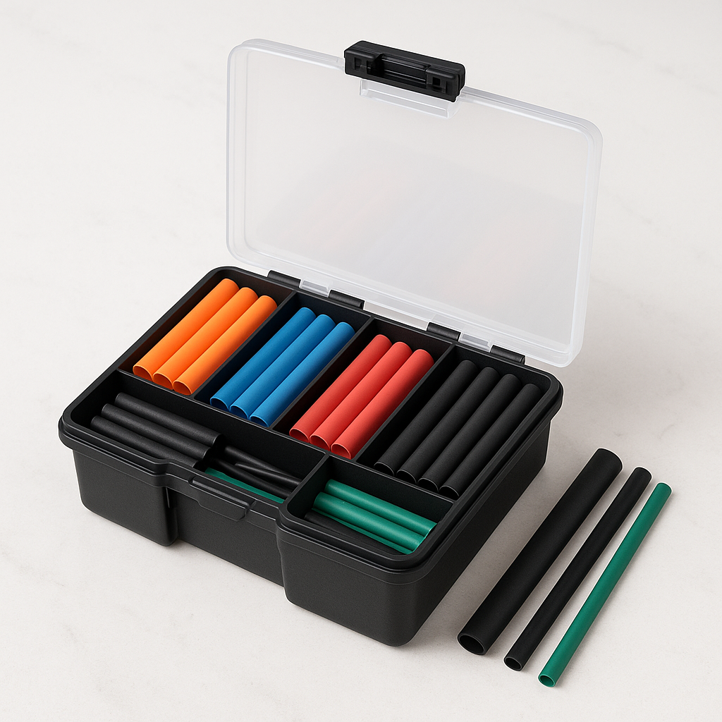 Ящик для хранения инструмента и термоусадочных трубок