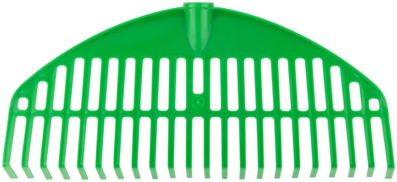 Грабли веерные "Оазис" 22 зуба 440мм без черенка пластик. 76939