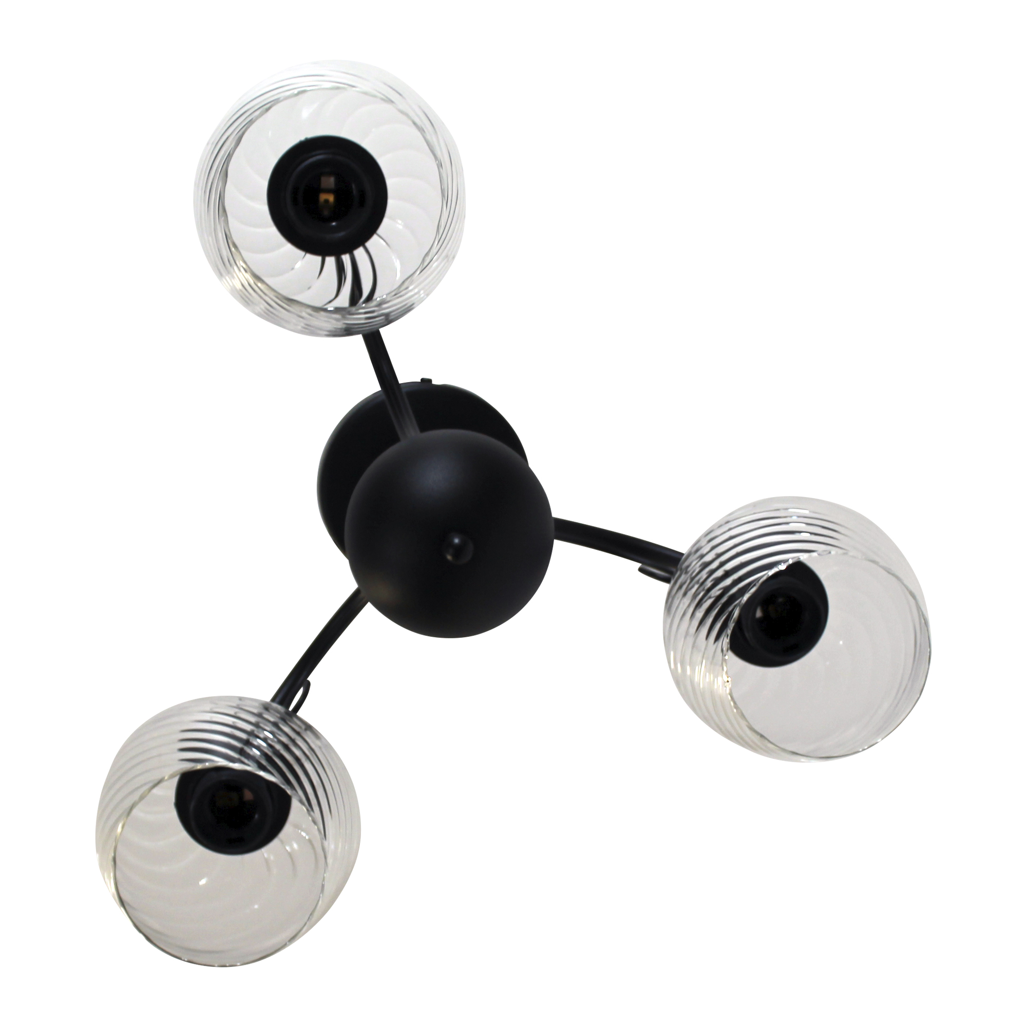 Светильник Берта 131 черн.муар (Плафон 8270) НСБ 01-3х60-158 Е27 ИУ