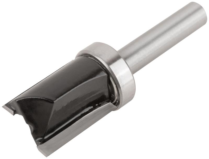 Фреза кромочная прямая с верхним подшипником DхHхL=19х25х66мм FIT 36682