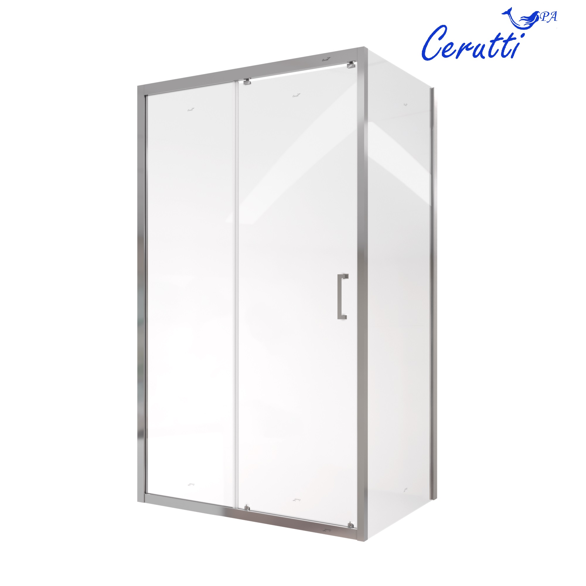 Ограждение GLORIA120 душевое Ceruttispa без поддона (80x120x195)