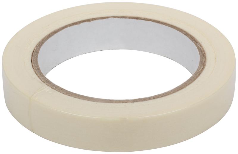 Лента малярная креппированная клейкая 19ммх50м КУРС 11292