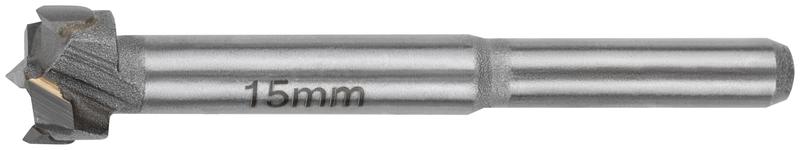 Сверло Форстнера (фреза) с карбидными вставками 15мм FIT 36521