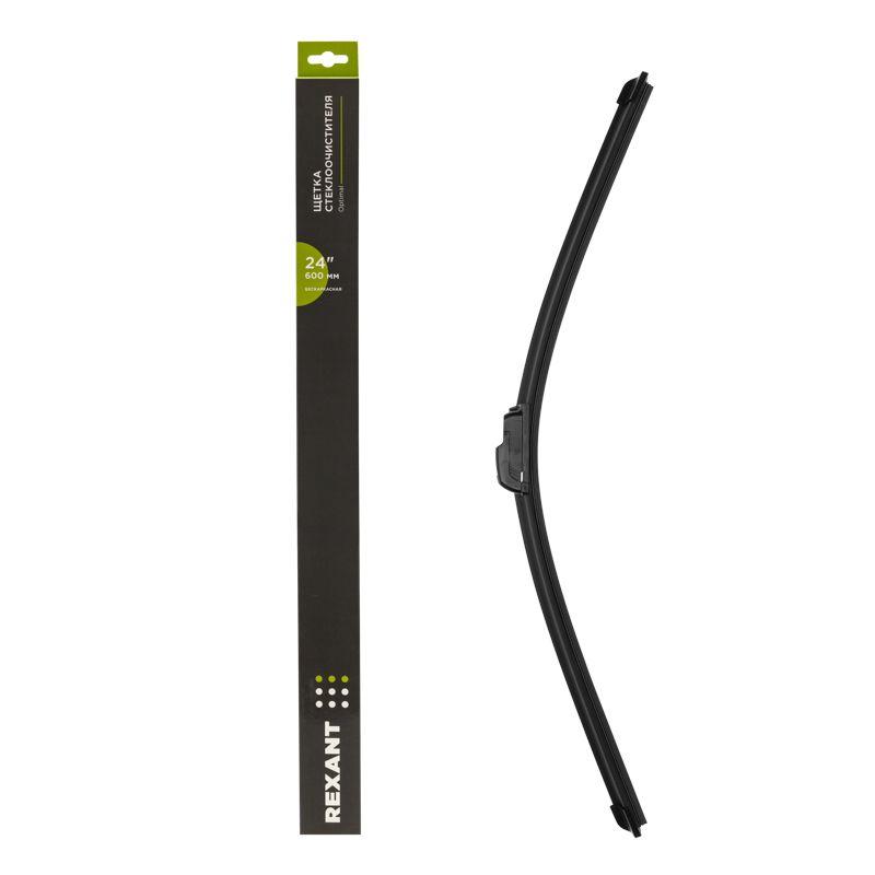 Щетка стеклоочистителя бескаркасная Optimal 600мм Rexant 80-0917
