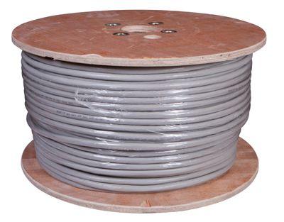 Кабель витая пара F/UTP кат.5e 25PR 24AWG solid ZH нг(А)-HF (LSZH) INDOOR сер. (м) РФ Rexant 01-1206-R
