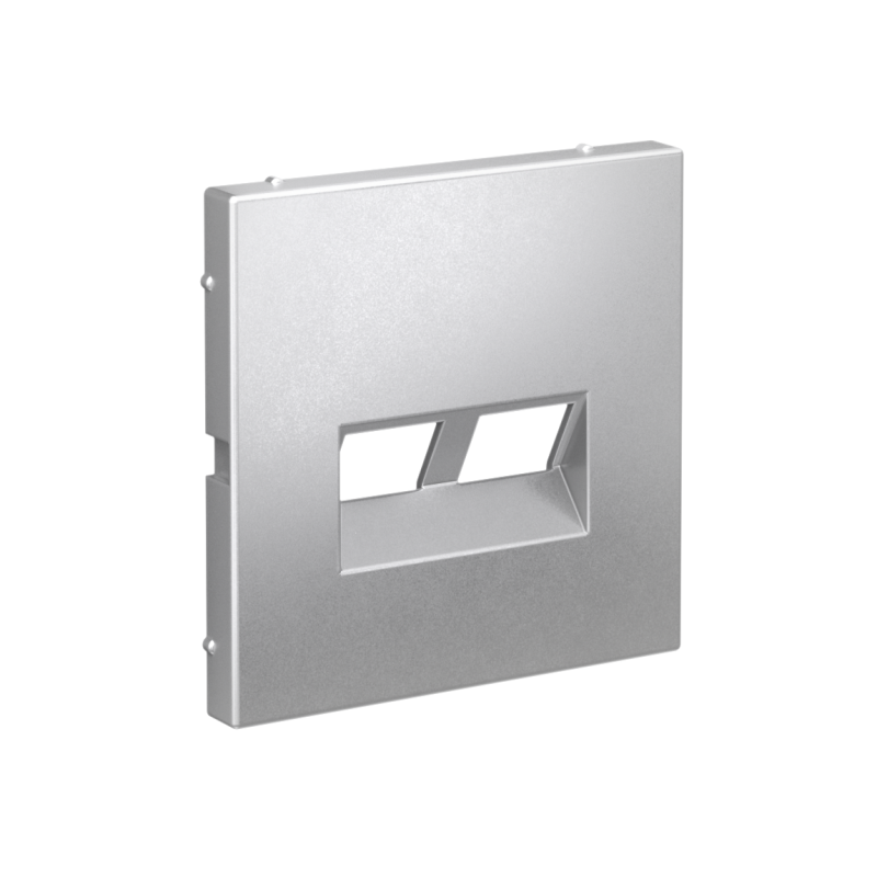 Накладка двойная ArtGallery для информационных функций типа Keystone алюм. SE GAL000390