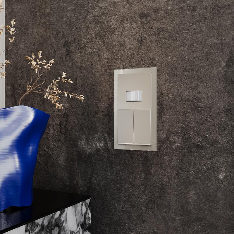 Рамка 2-м S70 стеклян. шелк Voltum VLS110204