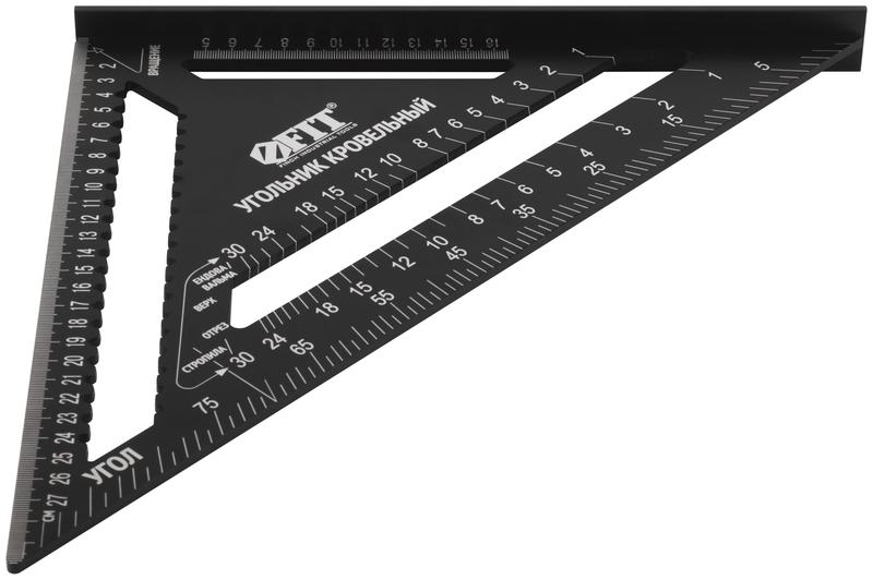 Угольник кровельный цельнометаллический профи 300х300мм FIT 19275