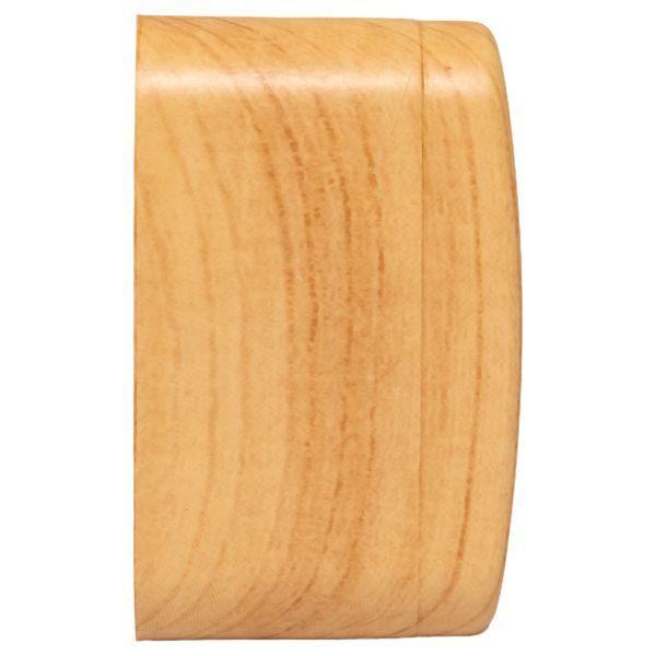 Розетка 1-м ОП Минск 10А IP20 без заземл. свет. дерево EKF EGR10-022-30