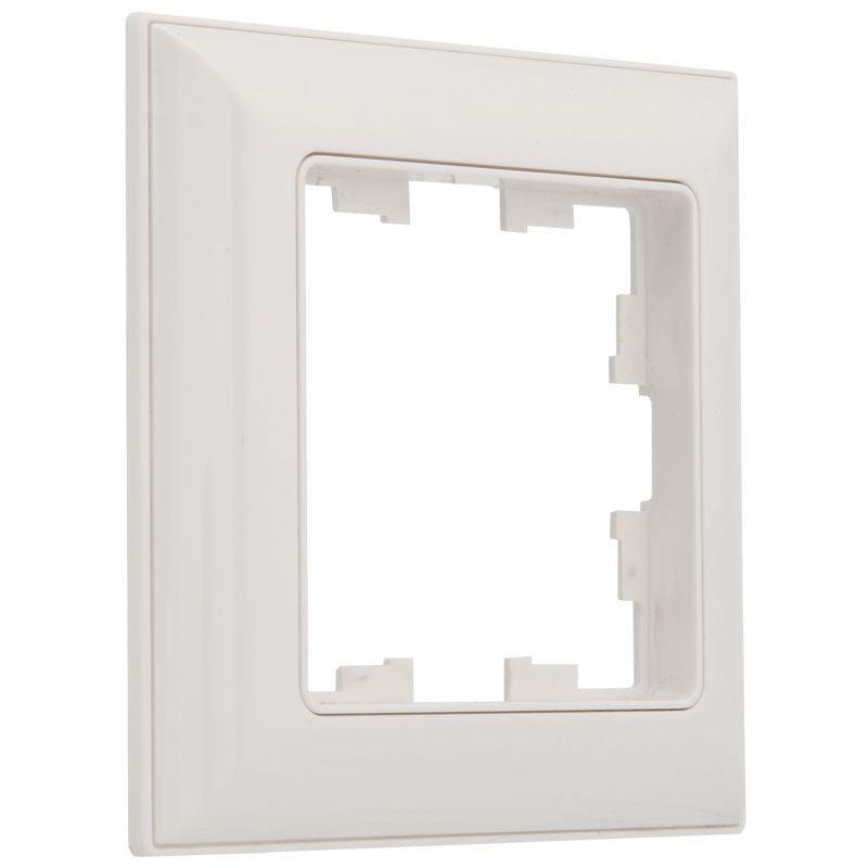 Рамка 1-м BRITE РУ-1-Бр бел./бел. IEK BR-M12-12-K01