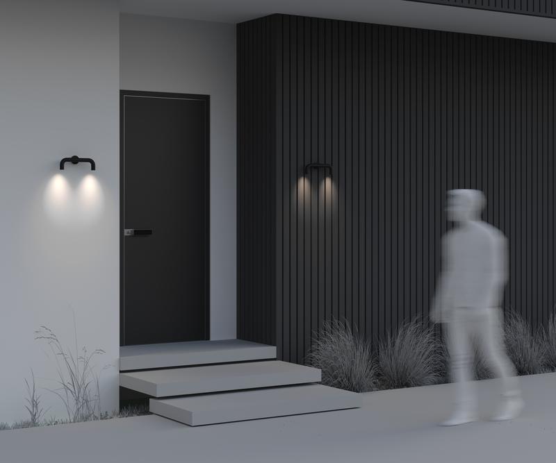 Светильник Sleek 4Вт 3000К IP65 бра настен. Maytoni O477WL-L4GF3K