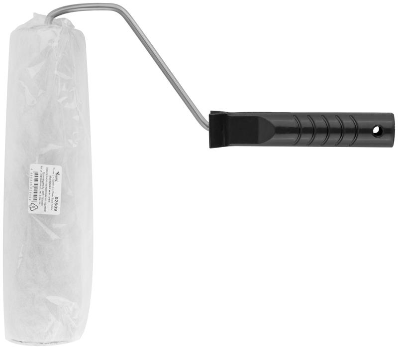 Валик 250мм с ручкой меховой КУРС 02609