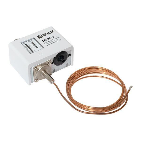 Реле температуры (термостат) капилляр 2м EKF TR-30-2