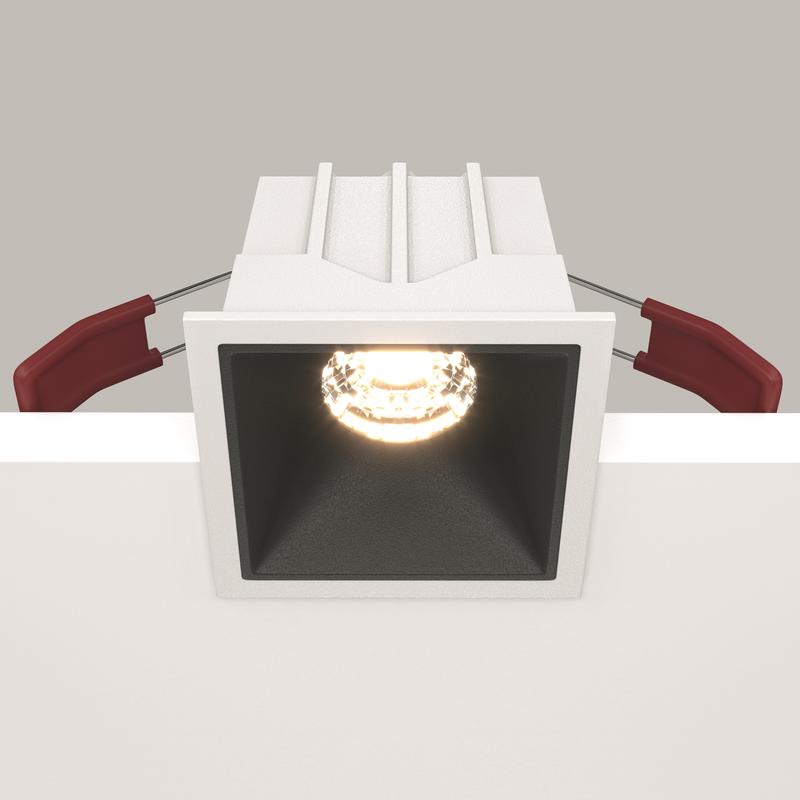 Светильник Alfa LED 10Вт 3000К 36град. встраив. Maytoni DL043-01-10W3K-SQ-WB