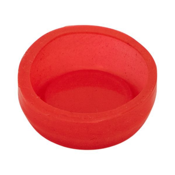 Колпачок для плоской кнопки XB4 силикон. красн. EKF pe-22x-r