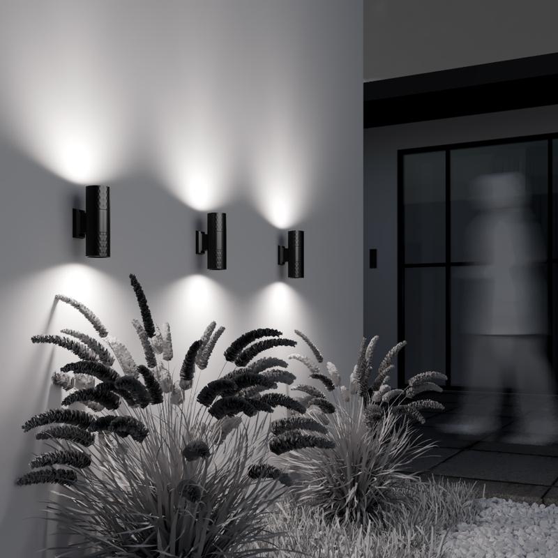 Светильник Bowery 2х50Вт GU10 IP54 бра настен. Maytoni O583WL-02B