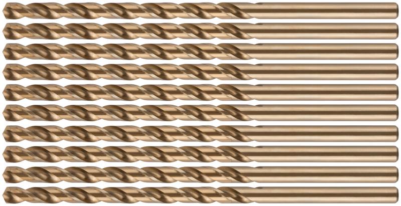 Сверло по металлу удлиненное Profi с кобальтом 5% 6х139мм (уп.10шт) Cutop 48-6-139