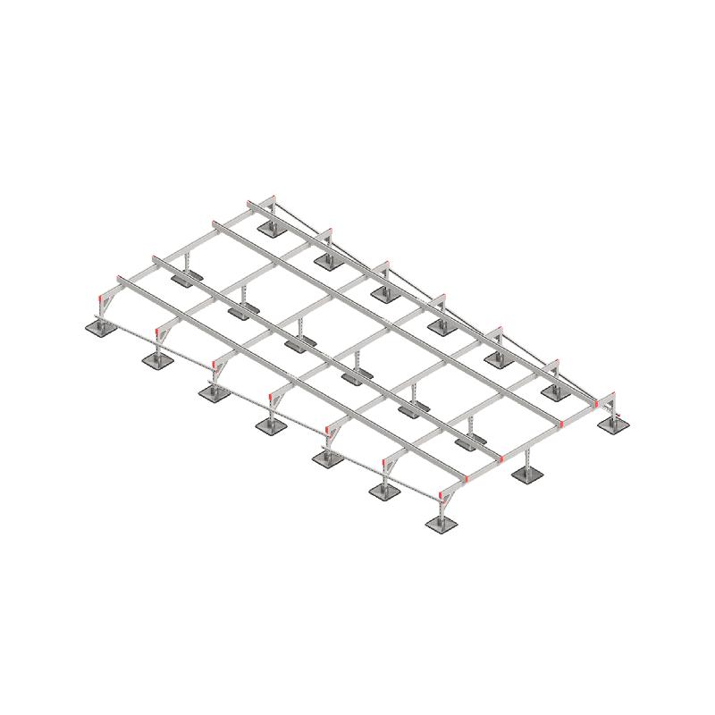 Конструкция опорная для установки оборудования TECHNORAPTOR STEELFOOT 3000х6000 тип 1 КМ TR0155