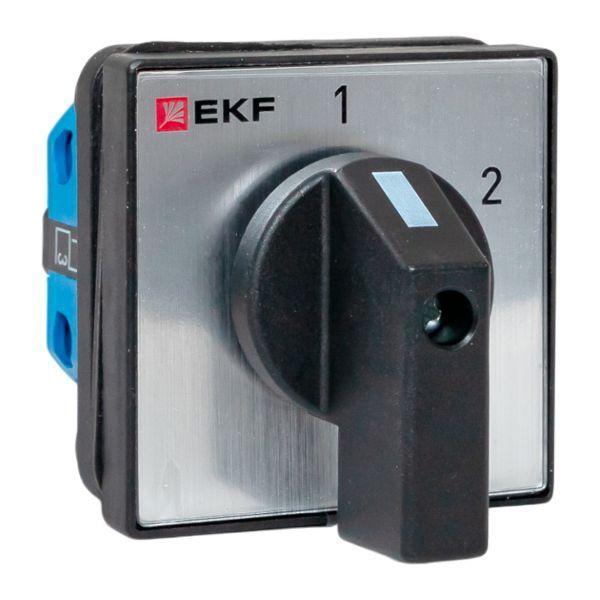 Переключатель кулачковый ПК-1-51 1п 10А "1-2" IP65 EKF pk-1-51-10-65